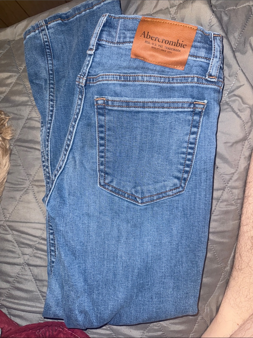 Abercrombie & Fitch Light Blue boys Slim Jeans